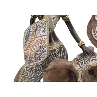 MASAI TRIBAL C/SŁOŃ 22,5 12 32,5 cm